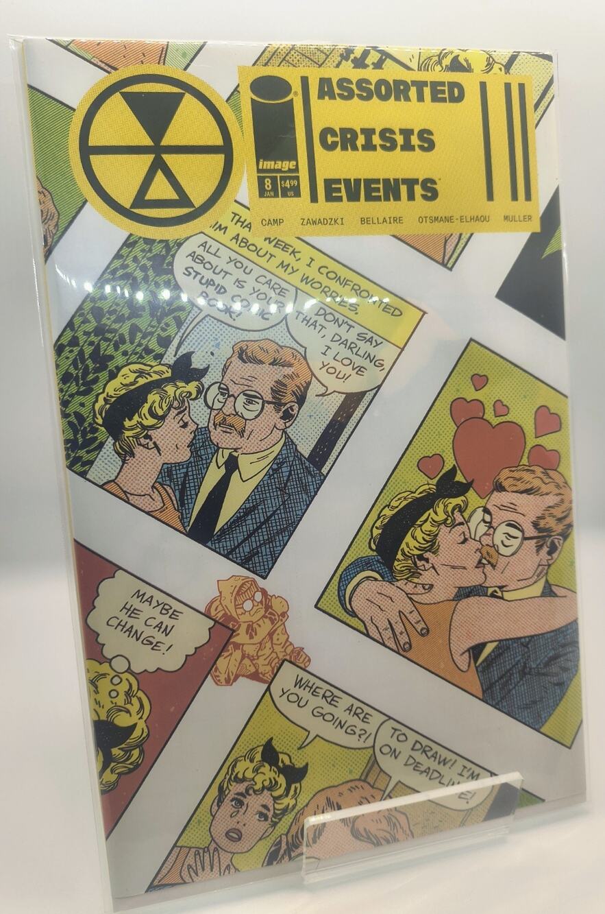 Assorted Crisis Events #8 Cover A Newsprint Image Comics 2026 Deniz Camp NM/M